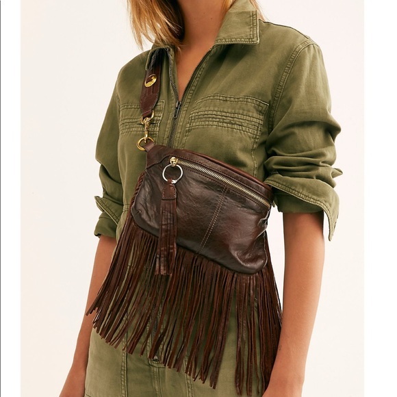 fringe waist bag